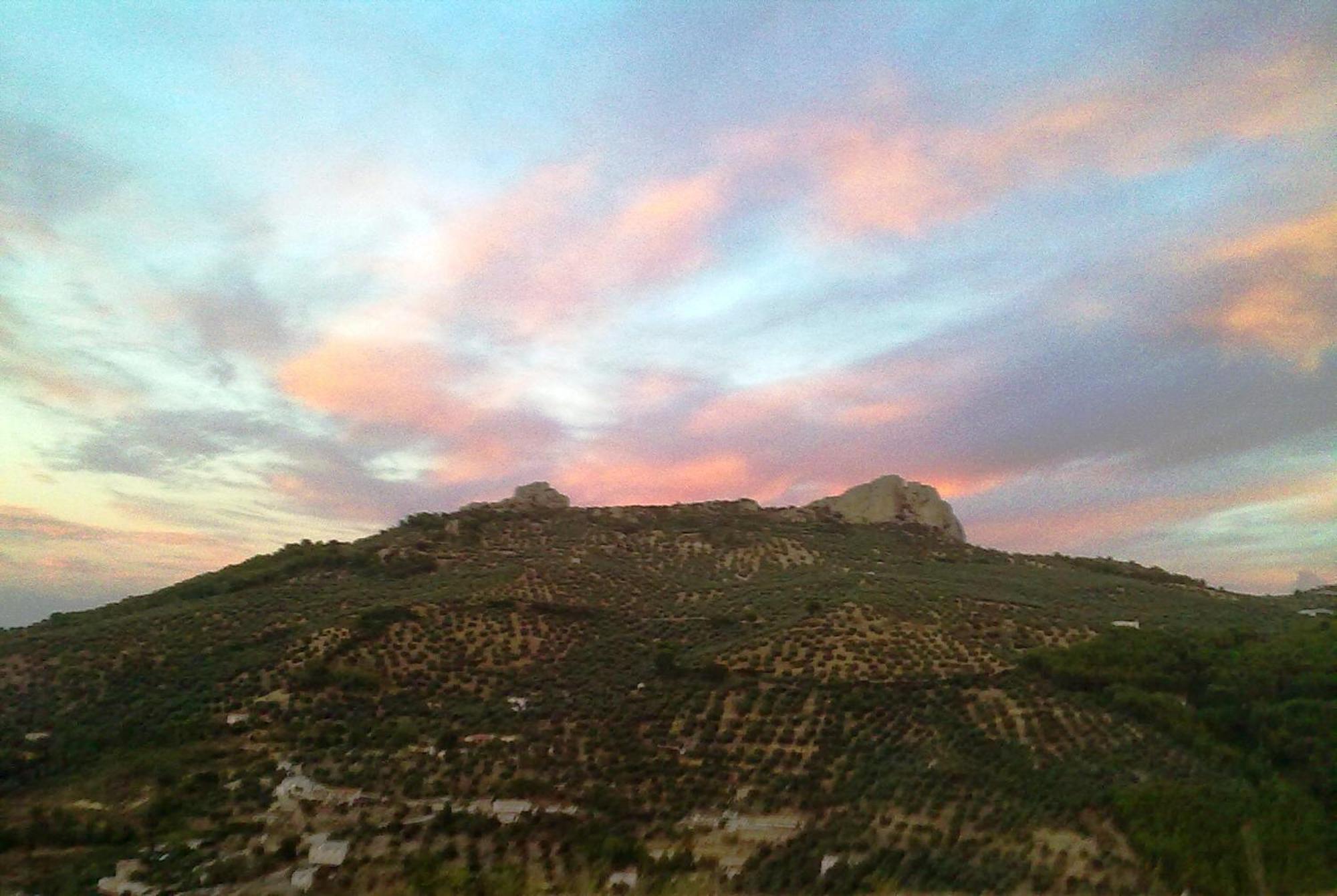 خاين Alojamiento Rural La Caseria De Piedra Restaurante المظهر الخارجي الصورة