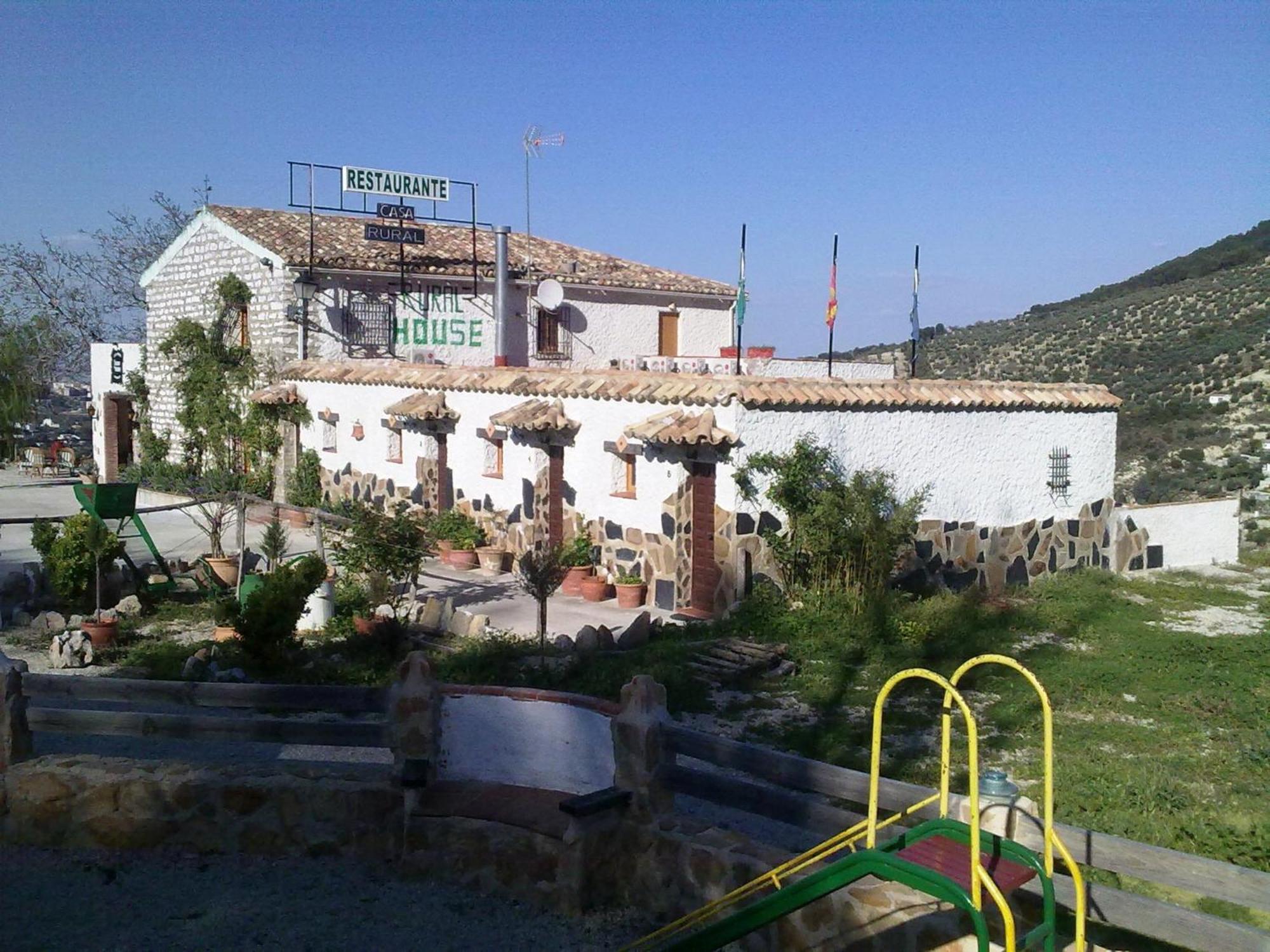 خاين Alojamiento Rural La Caseria De Piedra Restaurante المظهر الخارجي الصورة