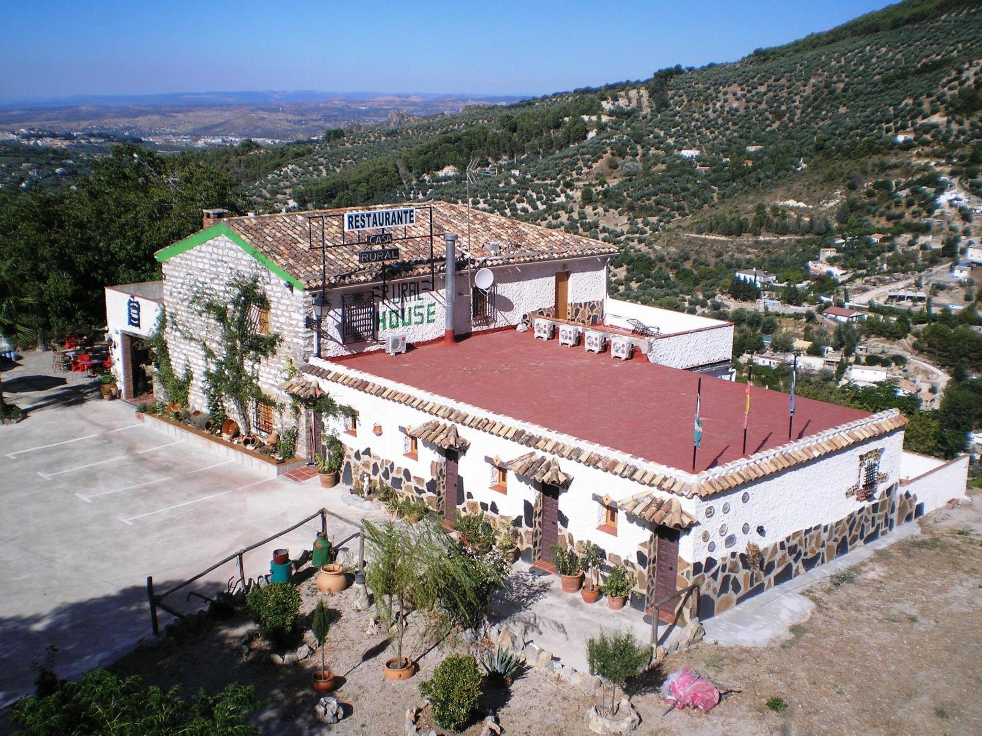 خاين Alojamiento Rural La Caseria De Piedra Restaurante المظهر الخارجي الصورة
